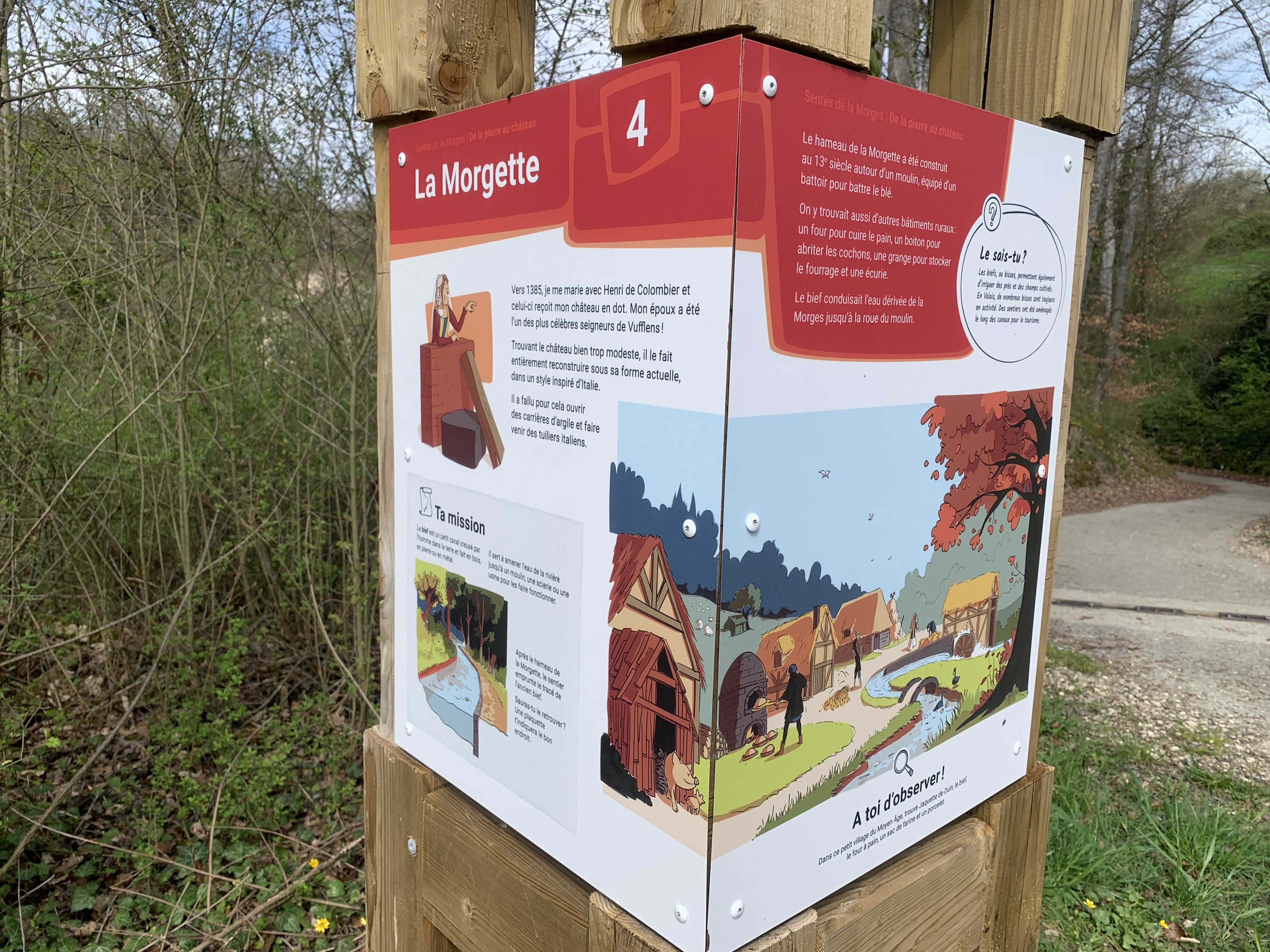 Sentier de la Morges - mobilier 1